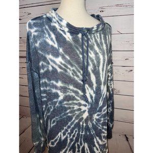 We the Free‎ People Extra Small XS Pullover Sweatshirt Tie Dye Best Catch
